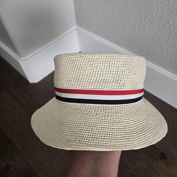 Thom Browne Crocher Bucket Hat Size S - Picture 12 of 12